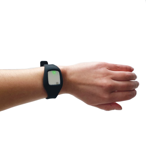 Sensors that will be placed on wrists, ankles, sternum, and back